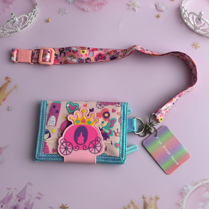 Vest Crown Princess Foldable Wallet - Pouch – The Blingspot Studio