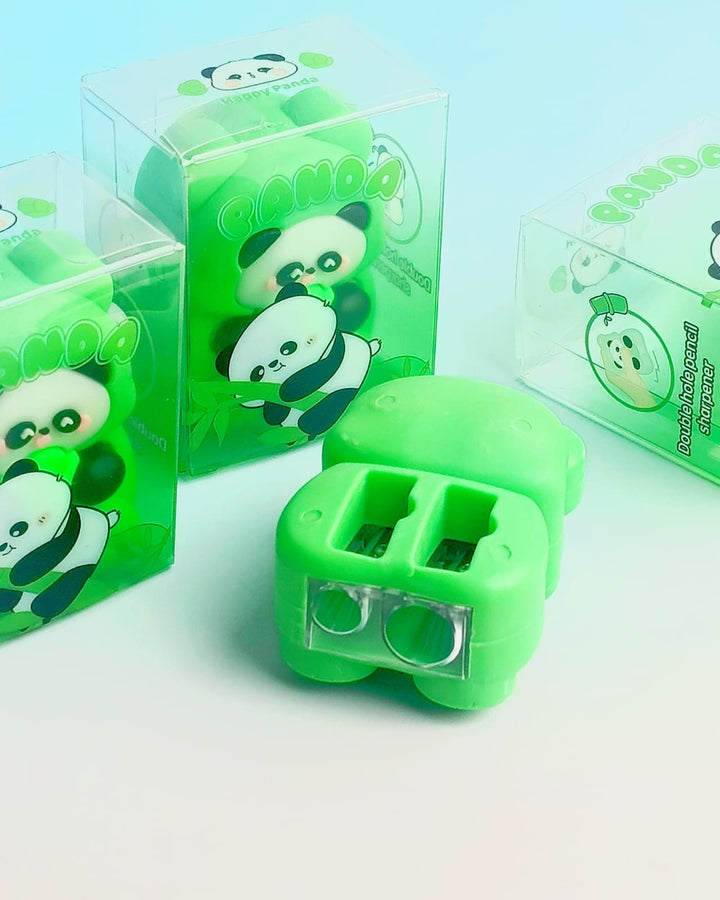 Panda Large - Eraser & Sharpener ( 2 in 1 ) – The Blingspot Studio