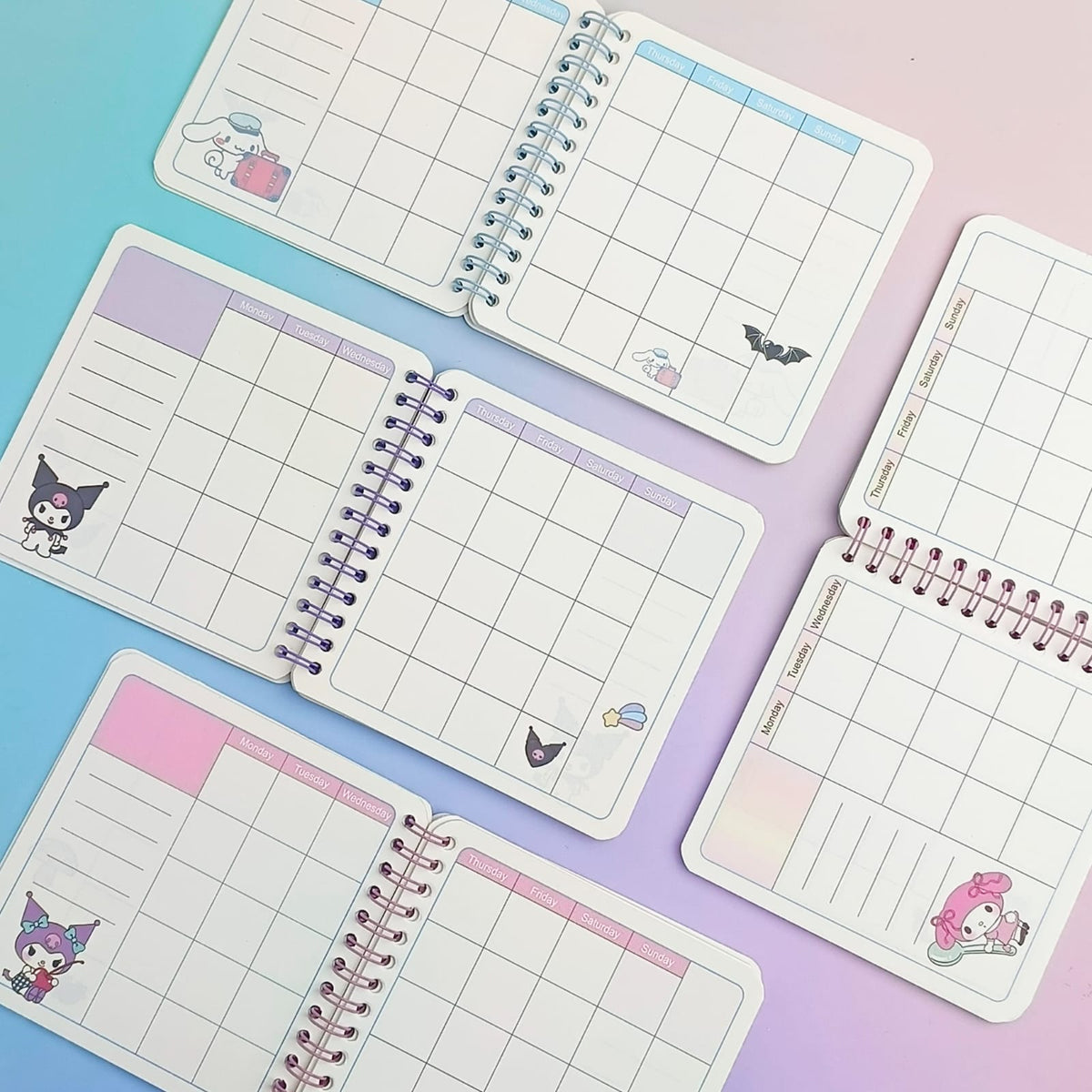 Magical Sanrio Characters Spiral  - Notebook / Journal
