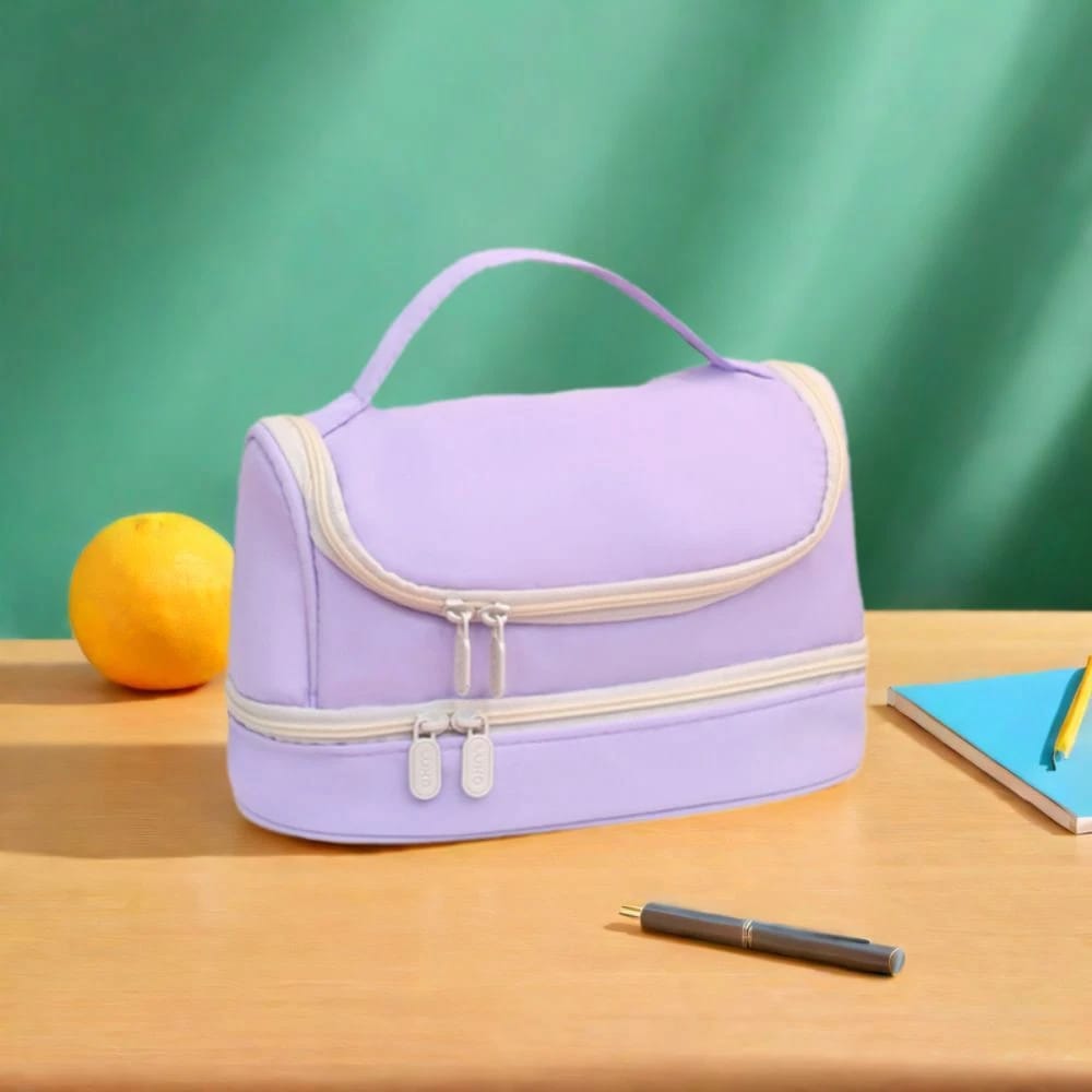 Lilac Purple Premium Large Capacity - Multifunctional Pouch