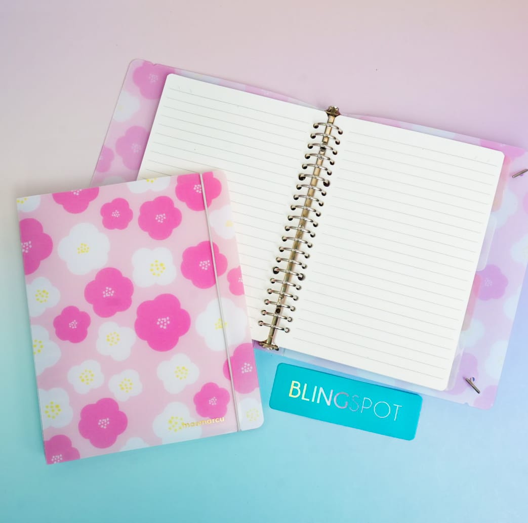 M&G Sakura Flowers -  Binder Journal