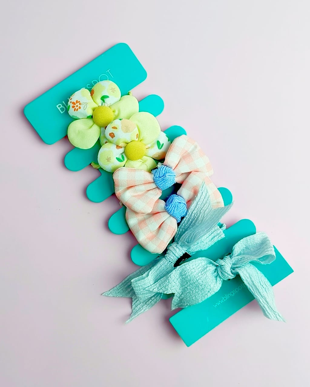 Bow&#39;n Flowers - Hair Ties Style 8