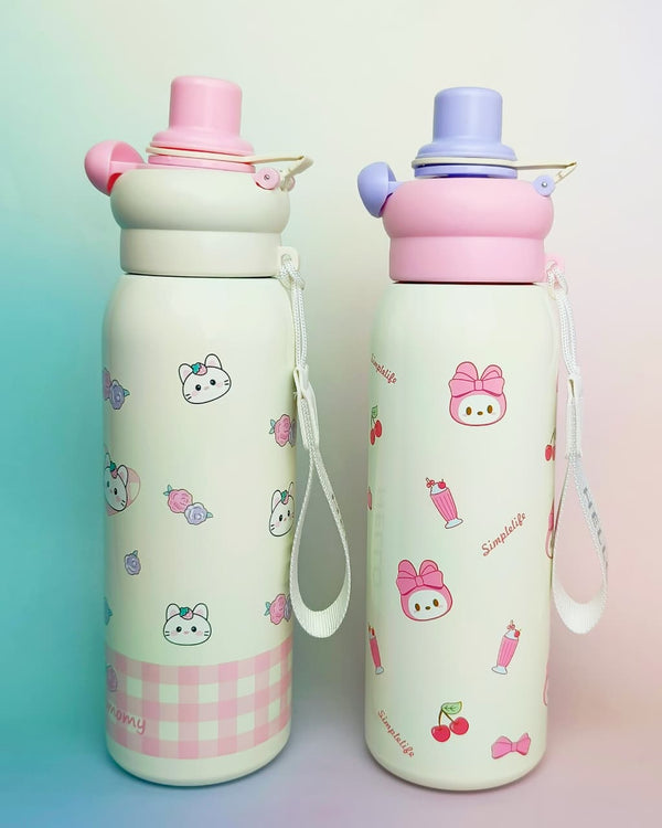 Hello Sanrio Character  - Water Bottle Style 1