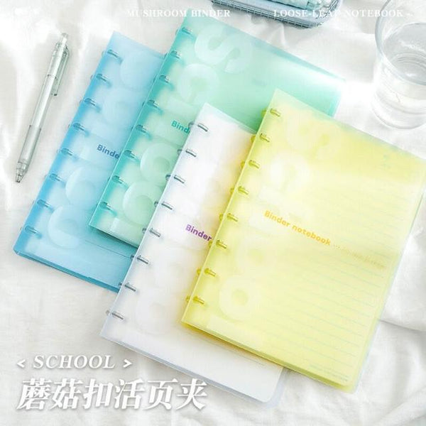 School Acrylic Binder Notebook -  Binder Journal B5