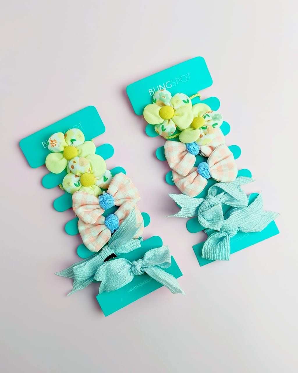 Bow&#39;n Flowers - Hair Ties Style 8