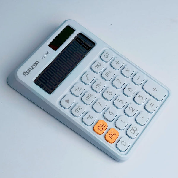 Mist Blue Dual Power - Calculator