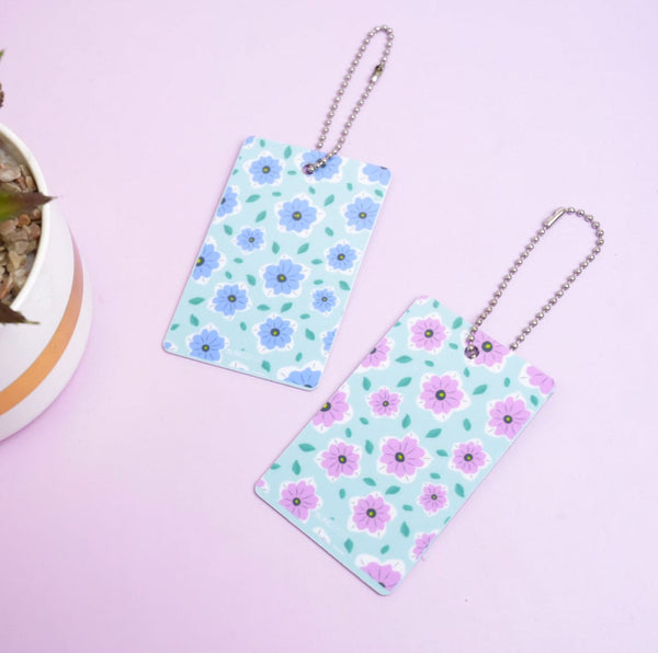 Floral -  Luggage Tag