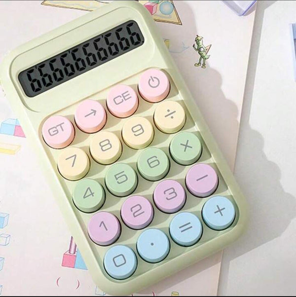 Soft Colors  Keys Green - Calculator