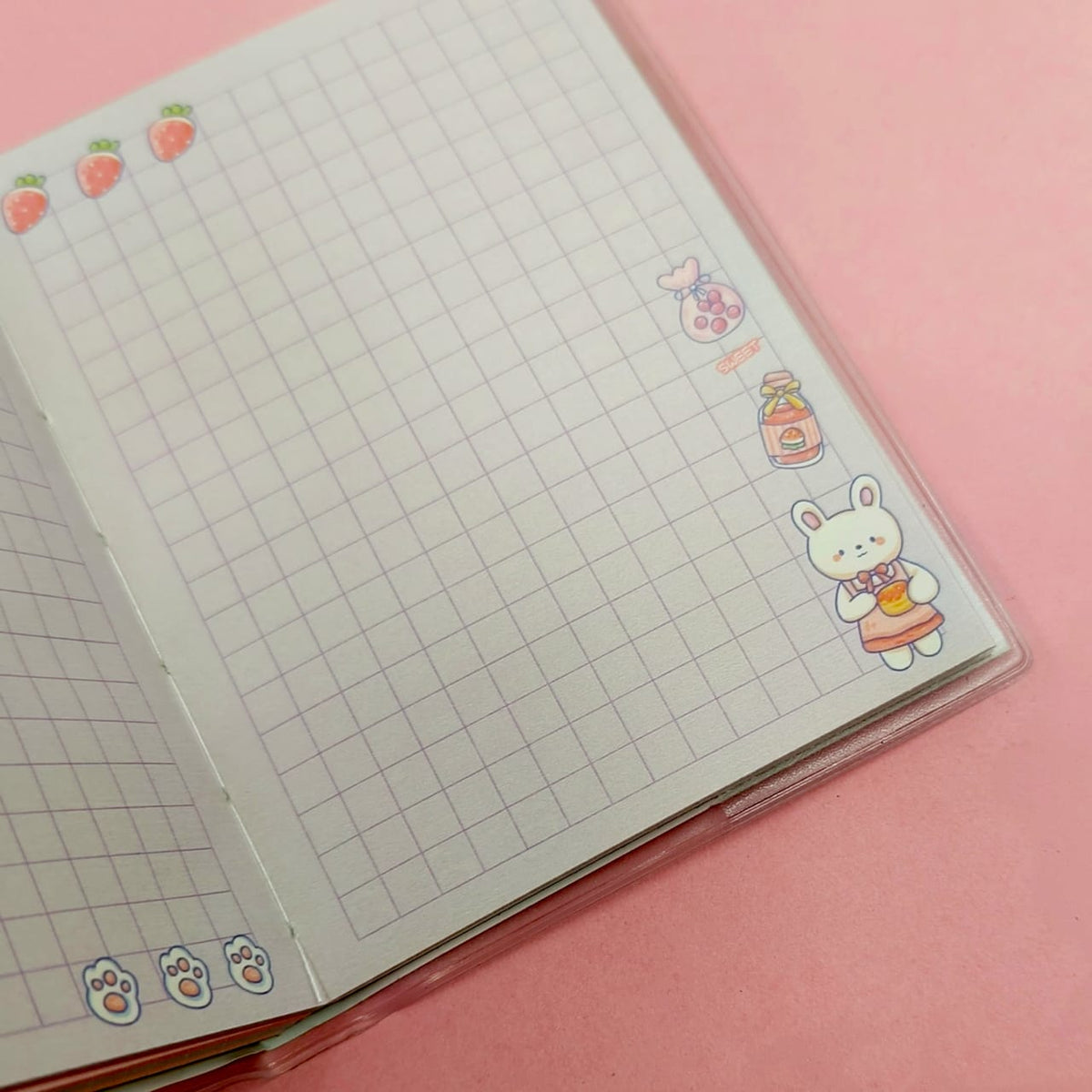 Kawai Girl &amp; Animal Mini - Notebook -/ Journal