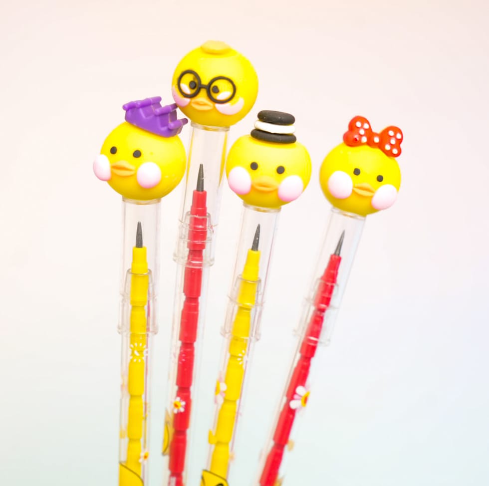 Love Chick Emoji - Kids Bullet Pencil