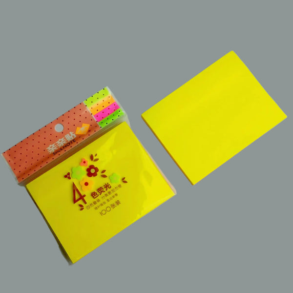 4 Color - Sticky Note 75x101mm ( 100 Sheets )