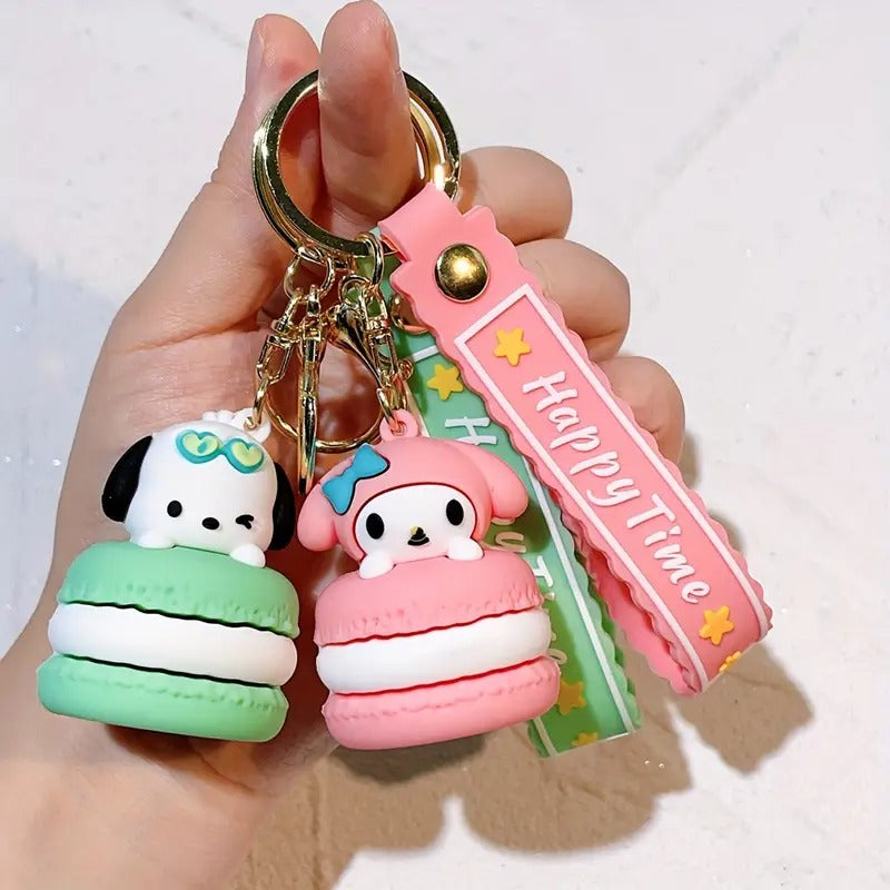 Happy Time Pochacco Gold - Key Ring