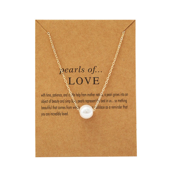 Pearls Of Love - Necklace