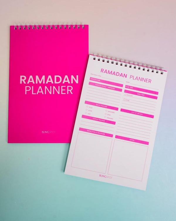 Ramadan Planner - Hot Pink - 🎁 FREE PEN