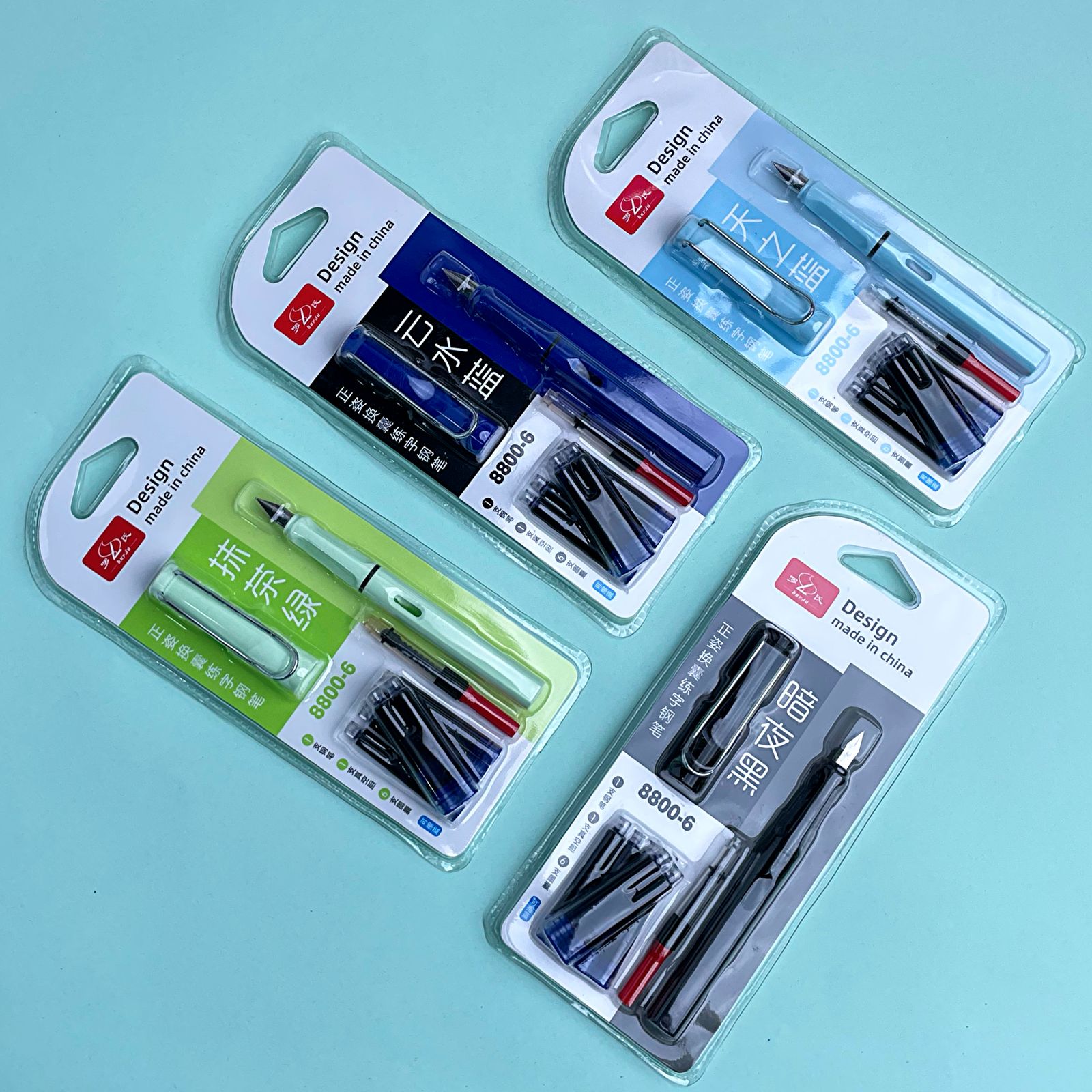 Classy Design - Fountain Ink Pen Set Style 1 – The Blingspot Studio