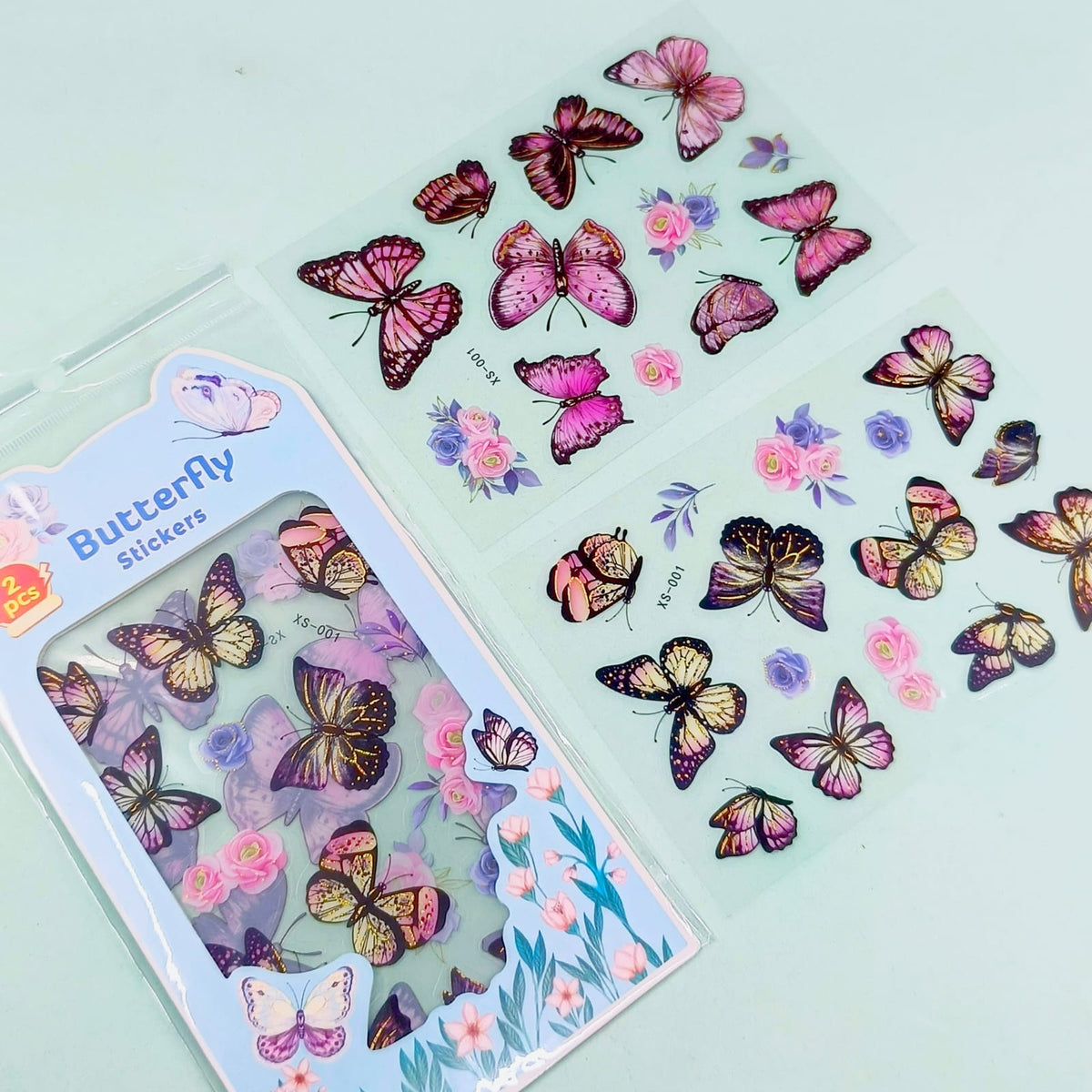 Butterfly - Sticker Set of 2 Sheets