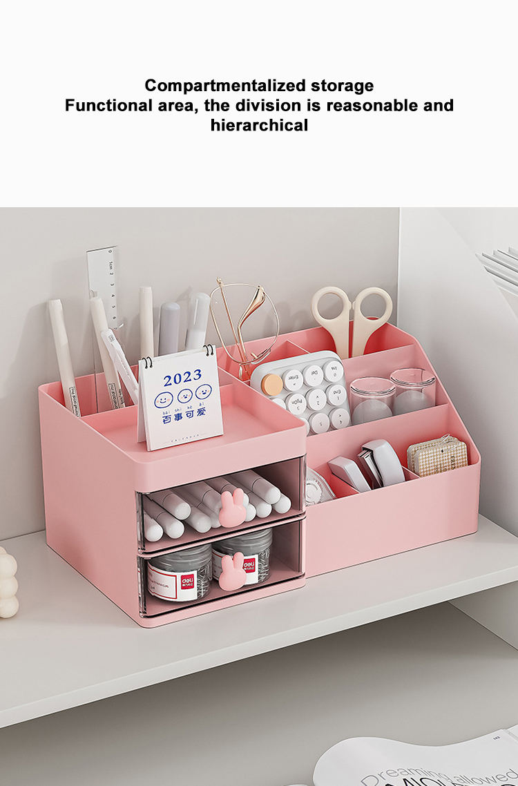 Multi Functional Pink Bunny  - Stationery &amp; Jewelry Organizer