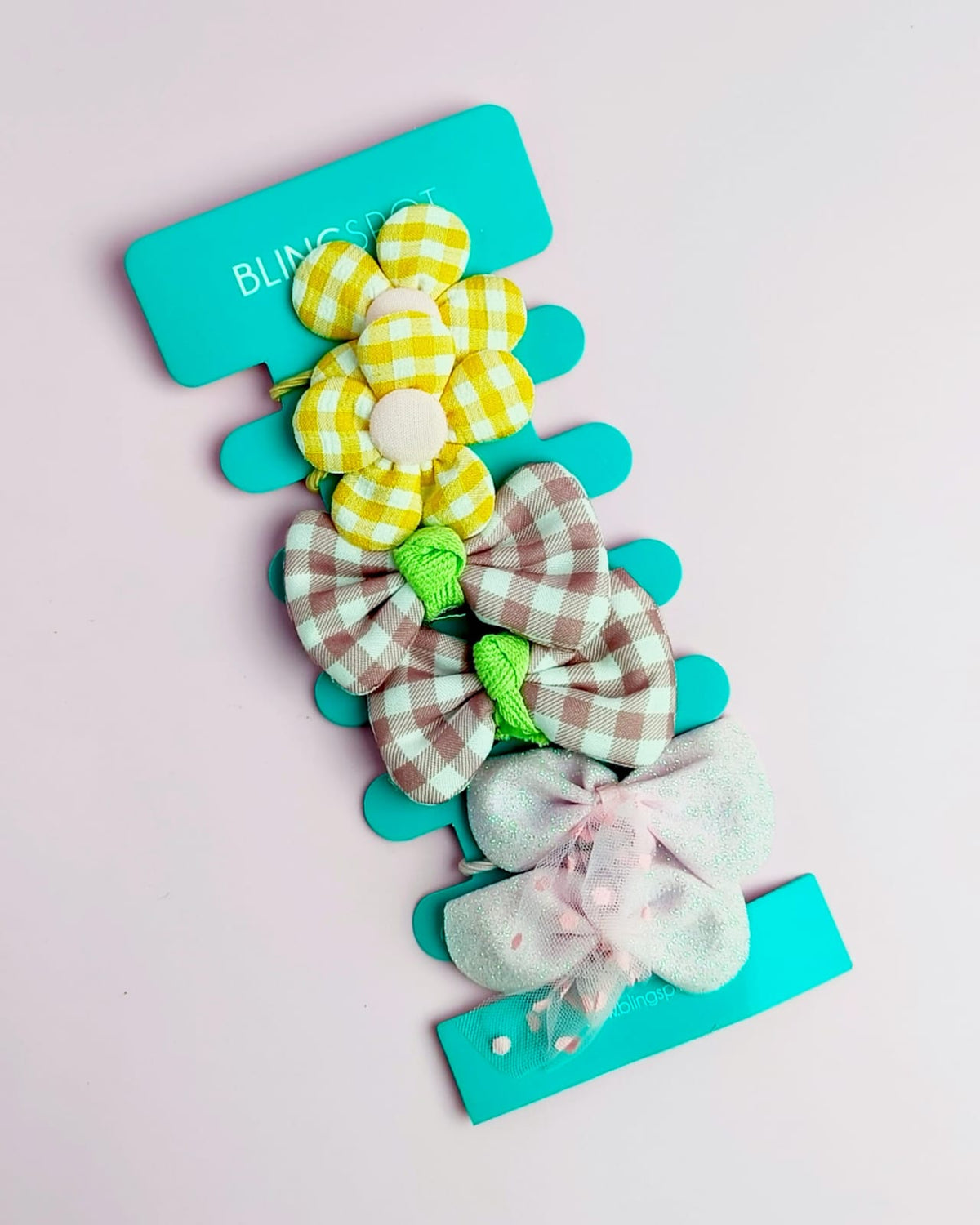 Bow&#39;n Flowers - Hair Ties Style 14