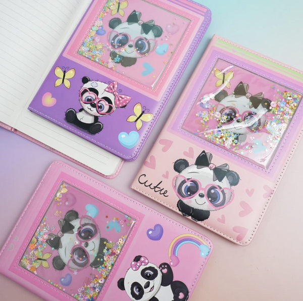 Cutie Panda  Soft Cover - Squishy Journal