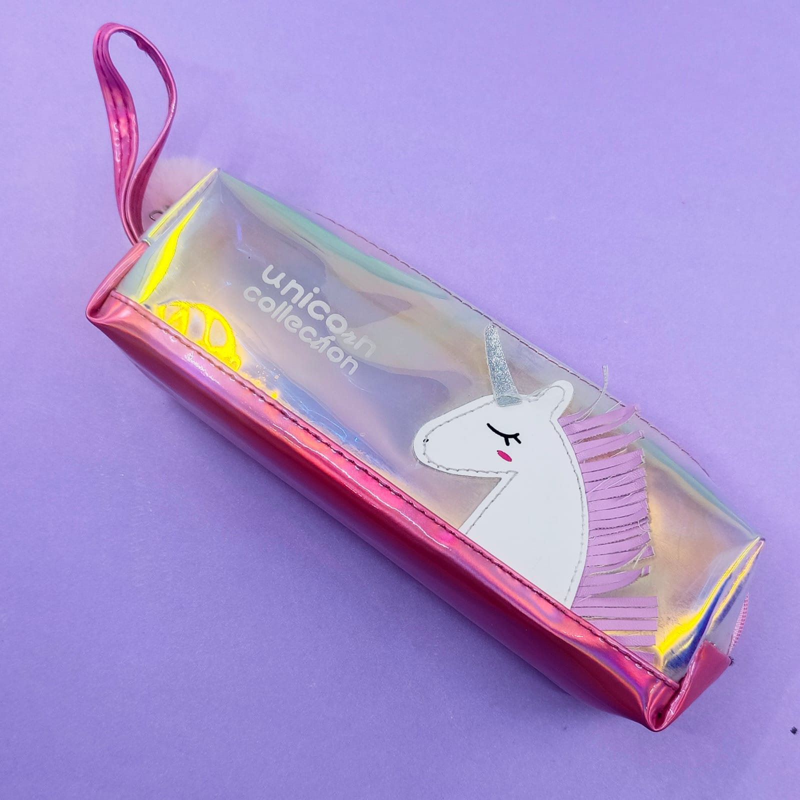 Unicorn Hollo Neon Pink - Pouch