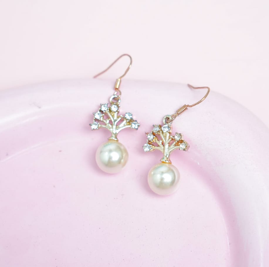 Pearly Tree - Earrings