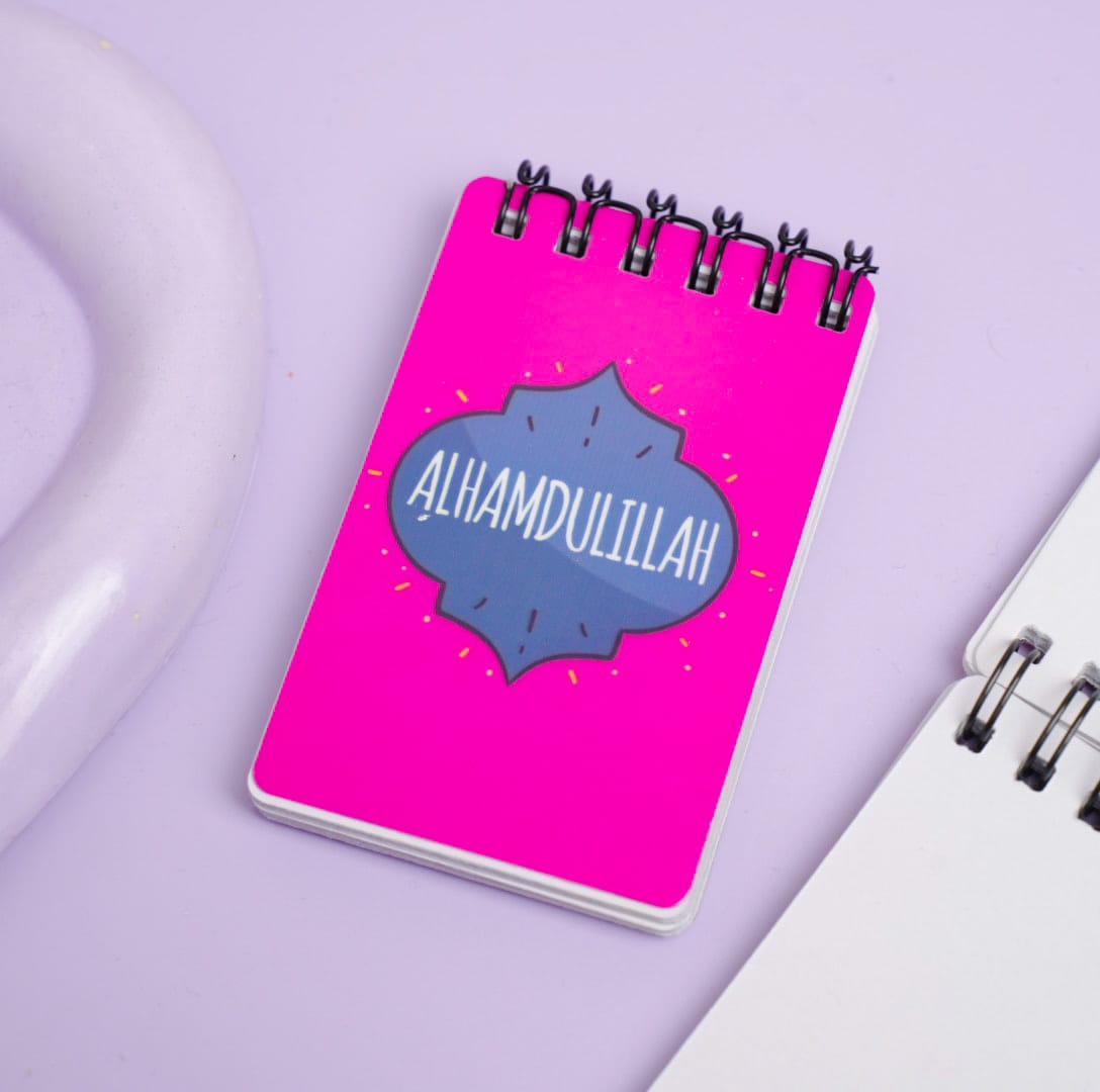 Alhamdulillah - Mini Notepad Style 3