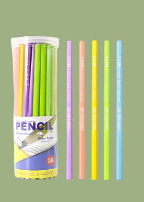M&G Smooth Pastel Color Wood Pencils - Set Of 5