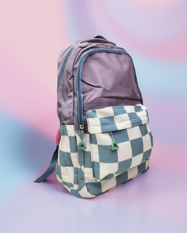 Classy Tile & Purple - Backpack