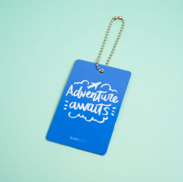 Adventure Awaits  -  Luggage Tag