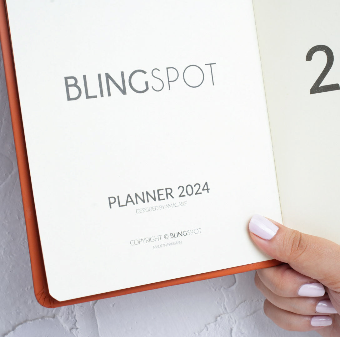 DENIM - 2024 DATED YEARLY PLANNER