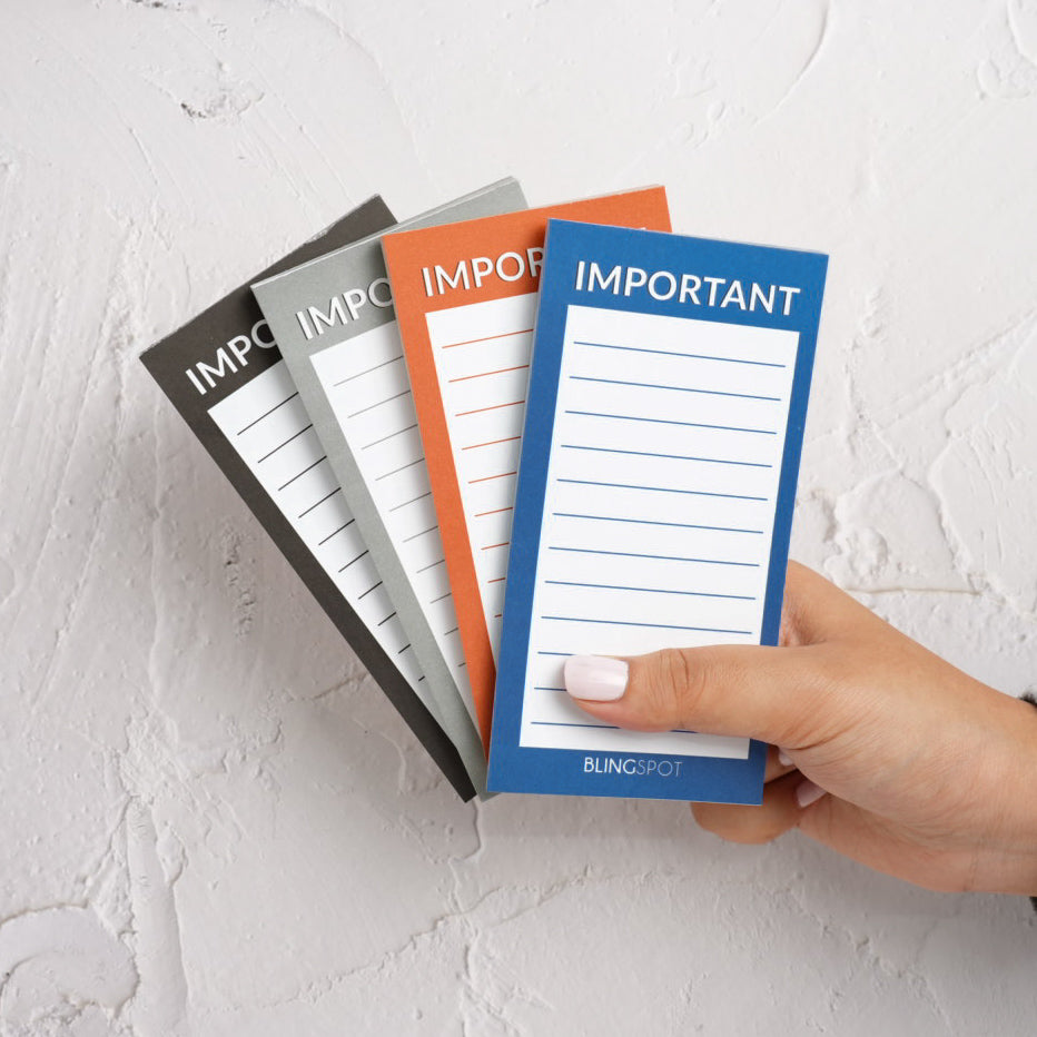 MOCHA - IMPORTANT NOTEPAD - The Blingspot Studio