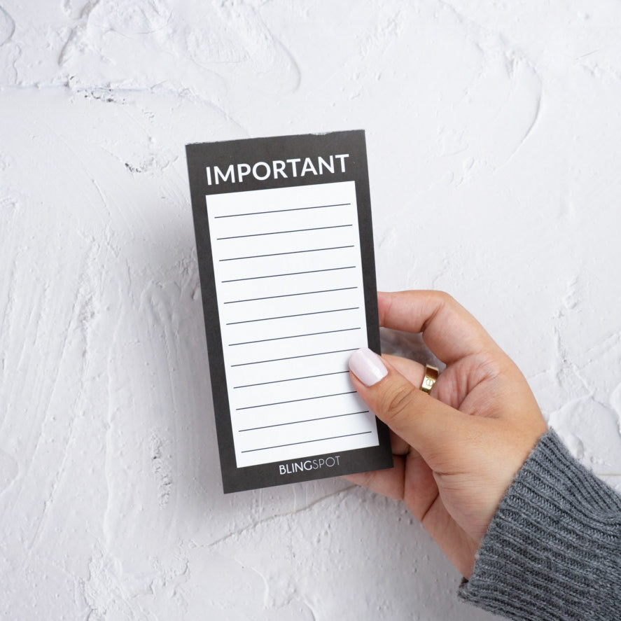 NIGHT - IMPORTANT NOTEPAD