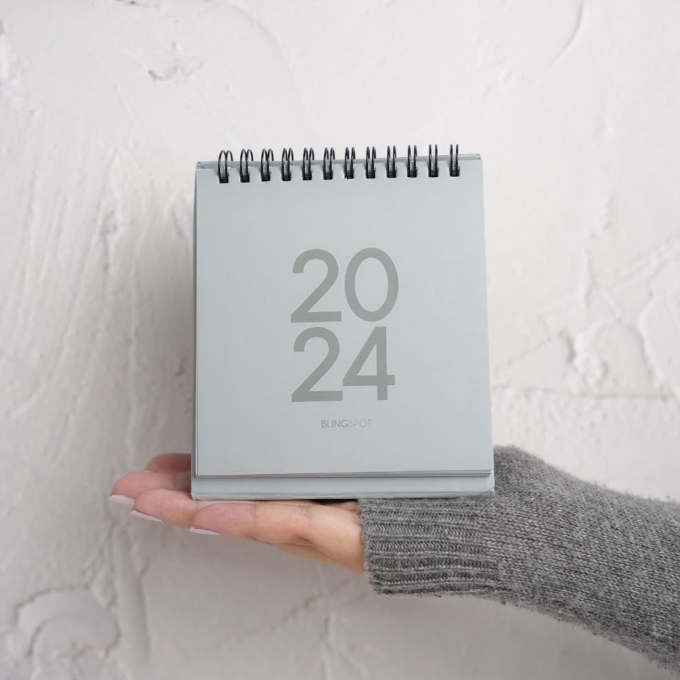 STORM - 2024 Designer Spiral Desk Calendar