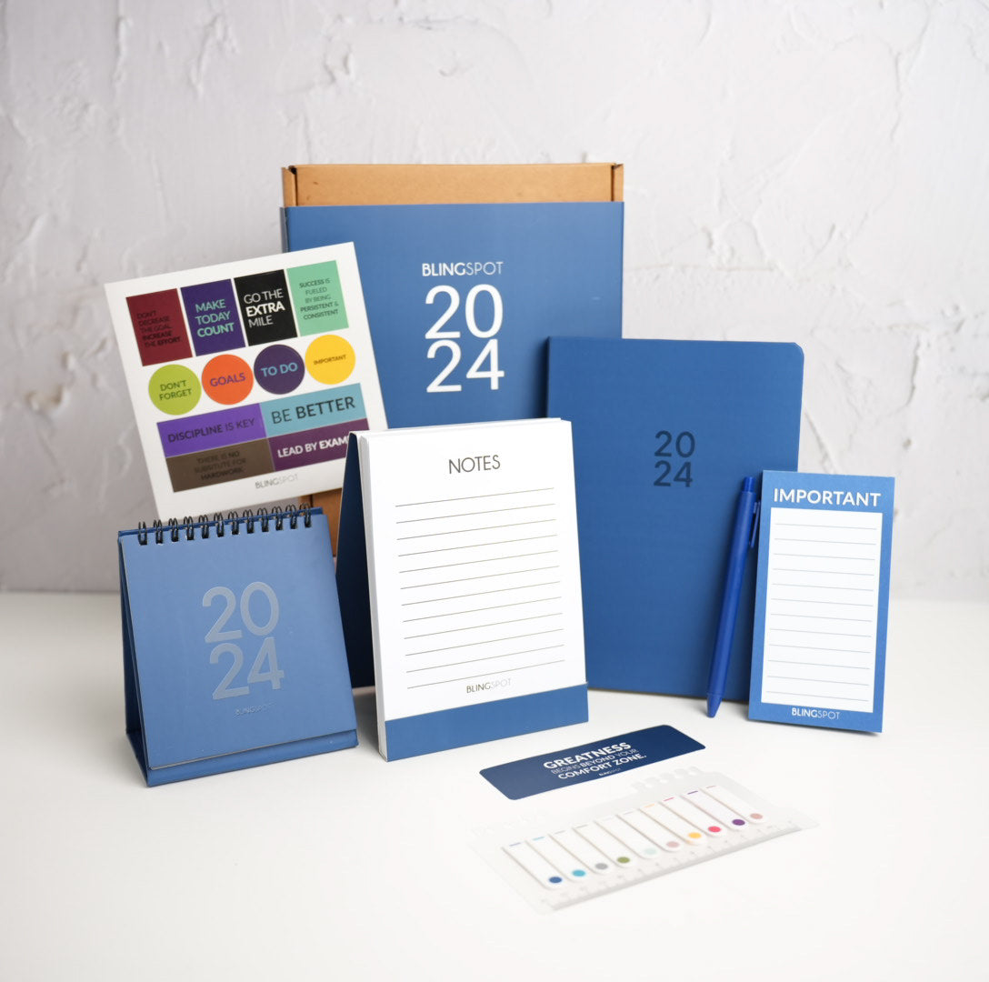 DENIM - 2024 DATED YEARLY PLANNING KIT