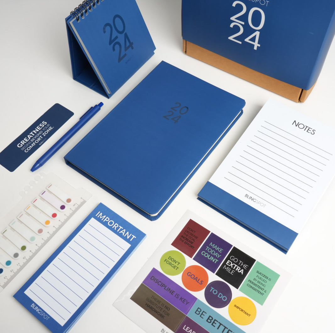 DENIM - 2024 DATED YEARLY PLANNING KIT