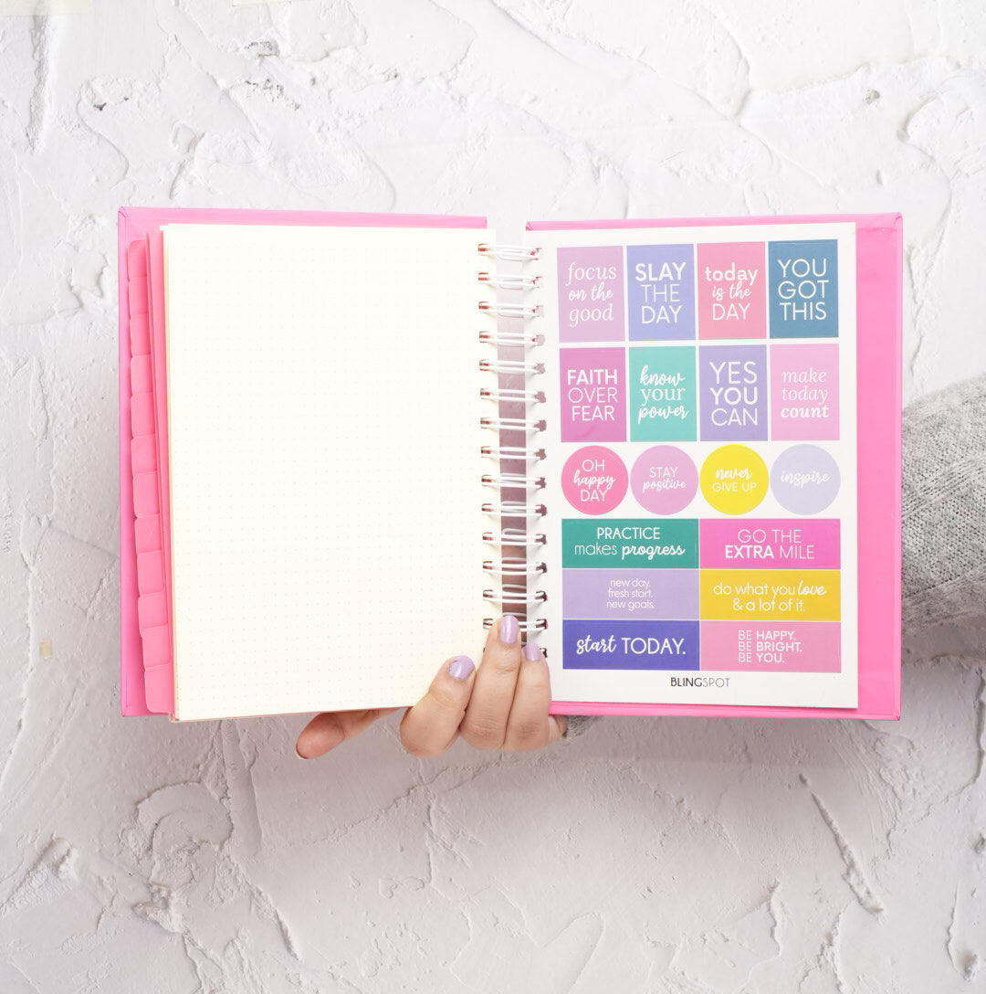 CANDY - 2024 SPIRAL DATED YEARLY PLANNER
