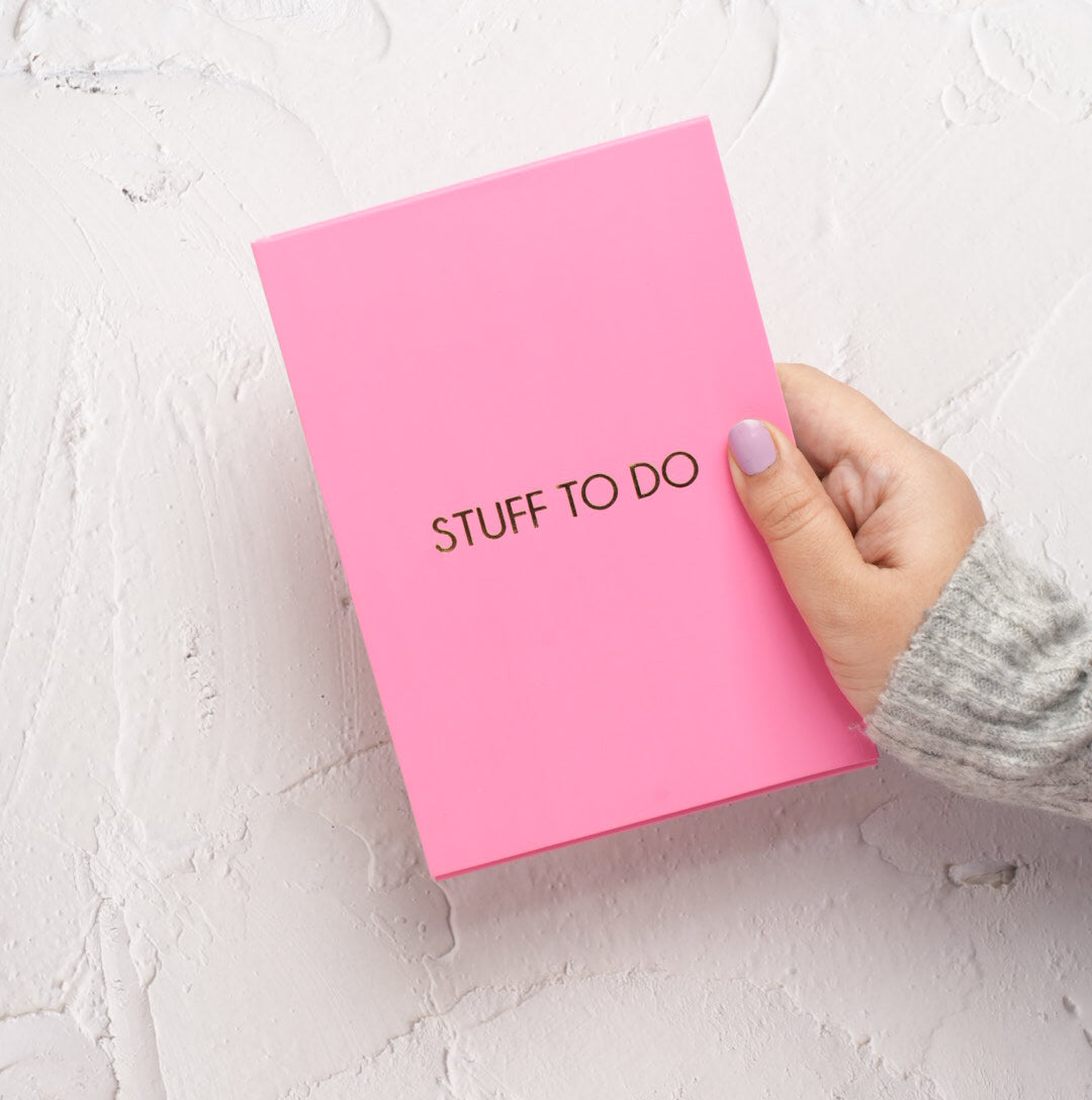CANDY - STUFF TO DO NOTEPAD