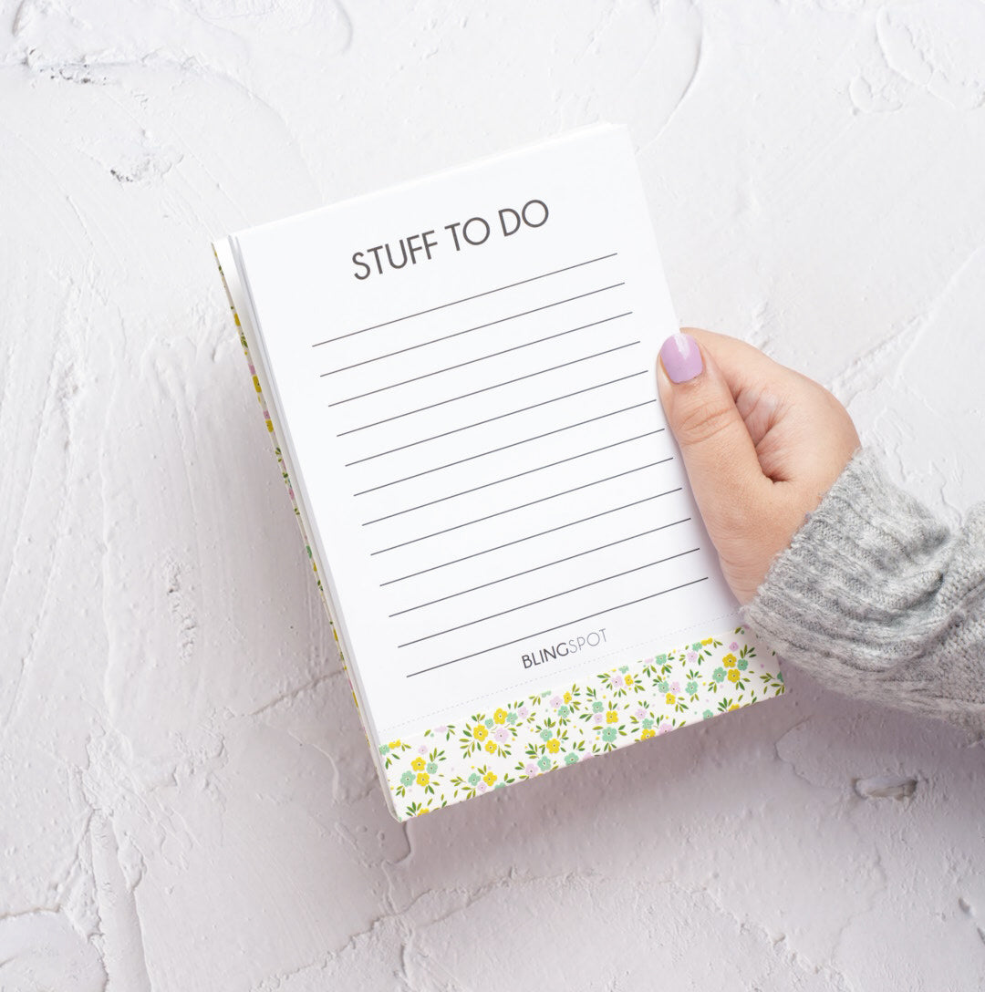 POPPY - STUFF TO DO NOTEPAD