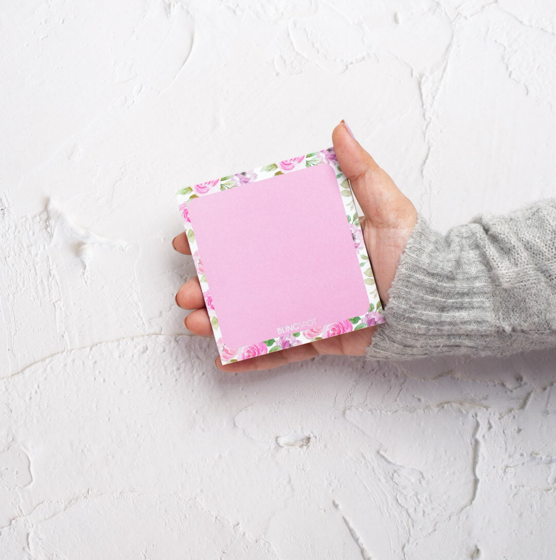ROSY - FLORAL NOTEPAD