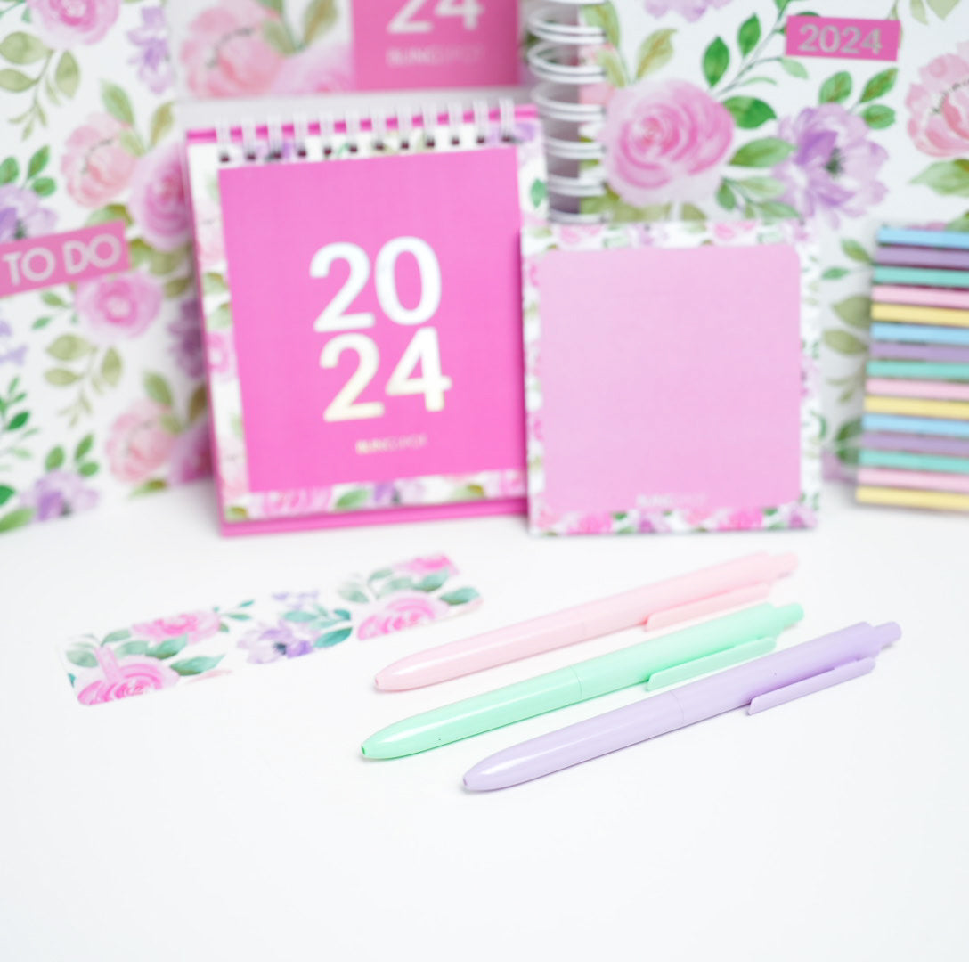 ROSY - 2024 DATED YEARLY PLANNING KIT