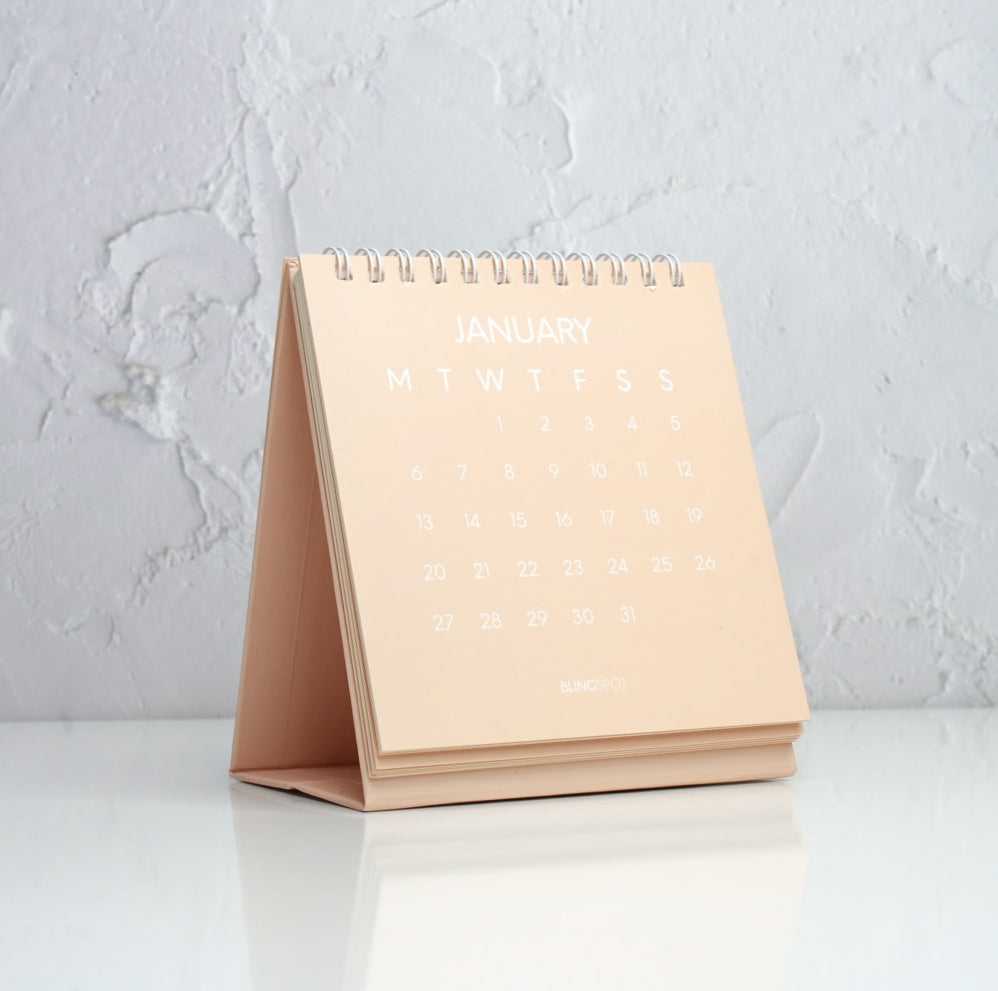 Latte - 2025 Desk Calendar