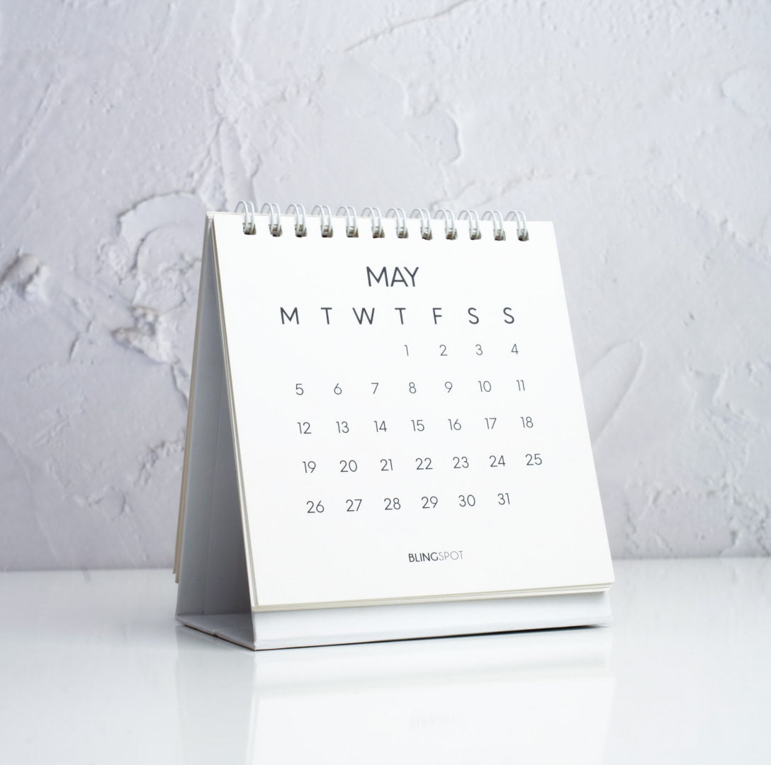 Vanilla - 2025 Desk Calendar