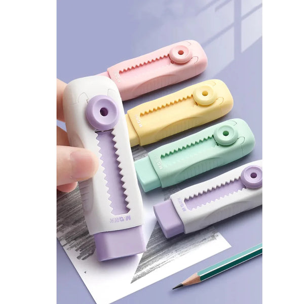 M&G Pastel Colors  Cutter Shaped - Large Eraser