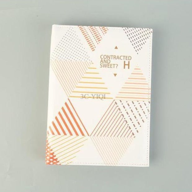 Ximi Vogue Creative Pattern Soft Cover Spiral - Journal ,