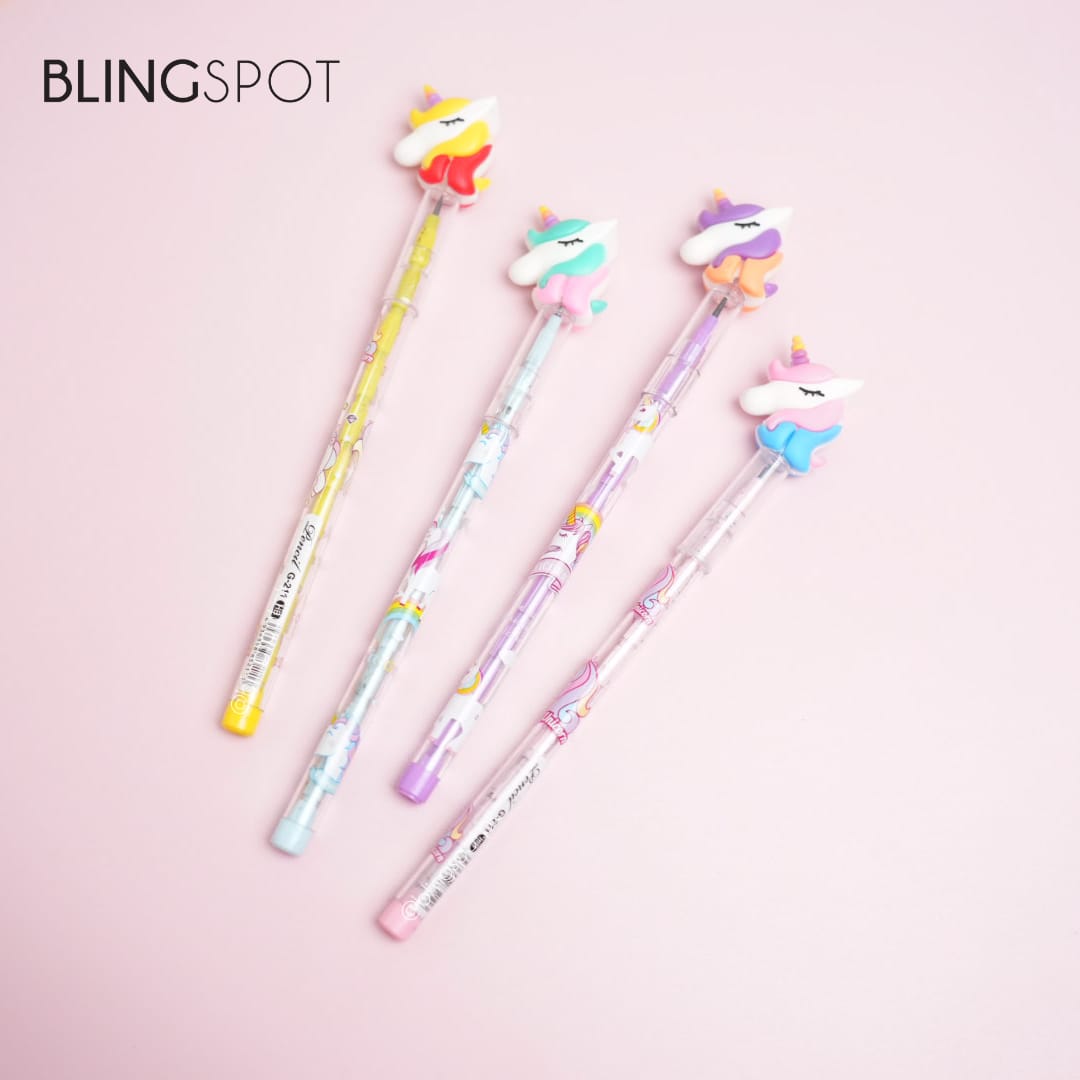 Colorful Unicorn - Kids Bullet Pencil