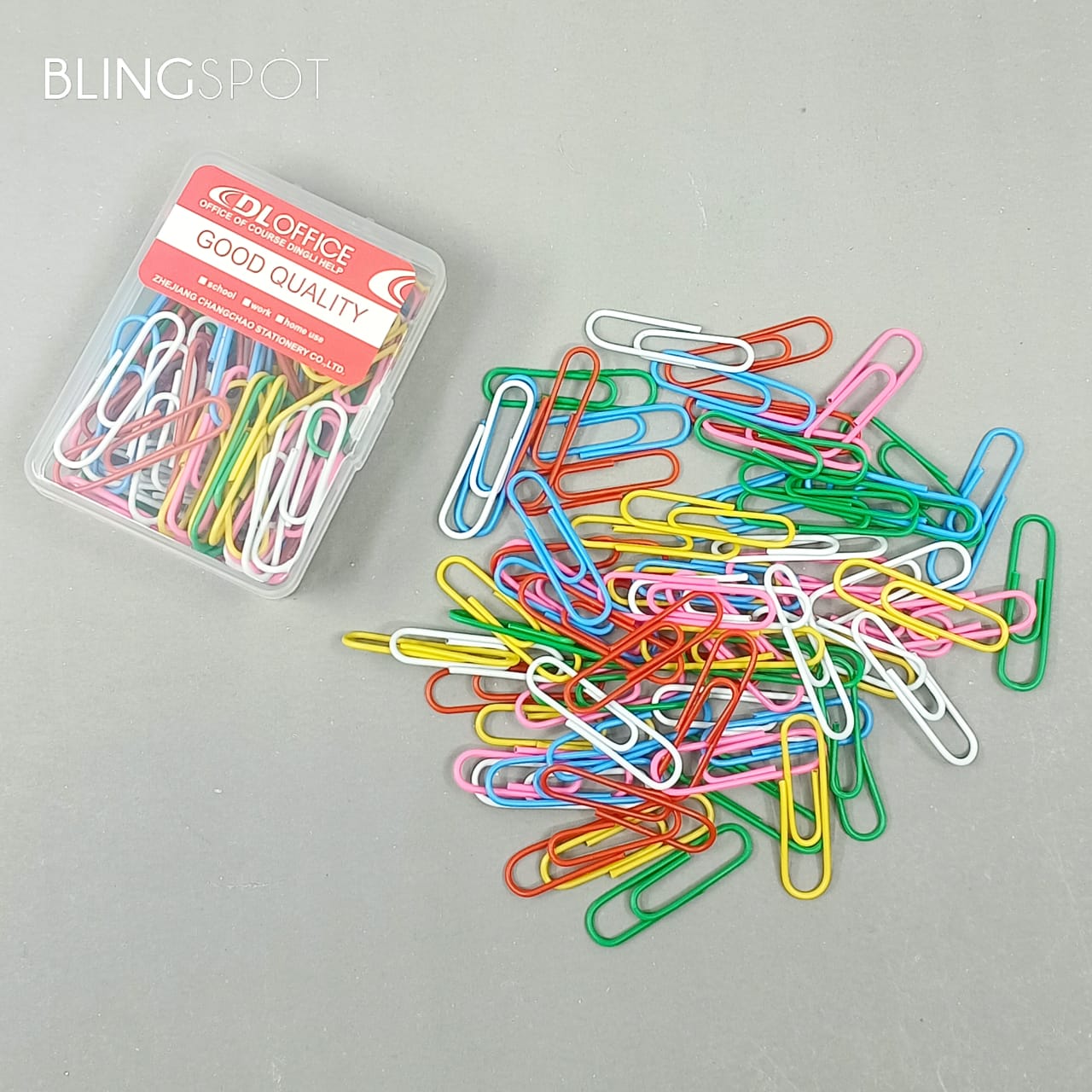 Multi Colored Paper Clip Bookmark - Set Of 70