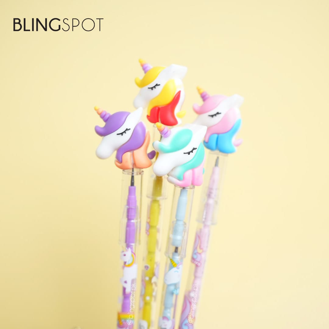 Colorful Unicorn - Kids Bullet Pencil