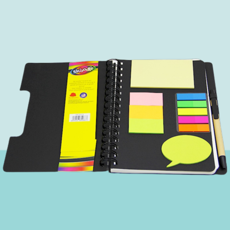 Skoodle Jet Black -  Notebook Set