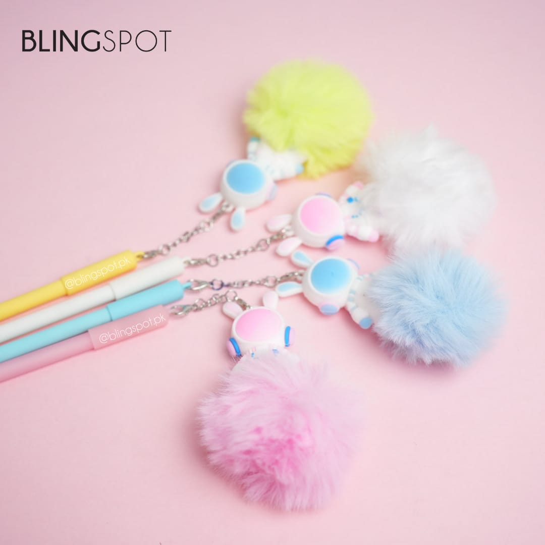 Astronaut Bunny Pastel - Fluffy Gel Pen