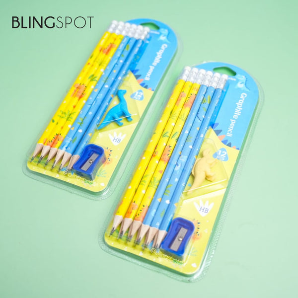 Dino Stationery Set - Style 1